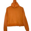 Nike Hoodie‎ lightweight Sweater Jacket Orange Size Small Full Zip cropped Photo 4