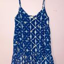 Urban Outfitters Blue Floral Tangerine Frock Mini Dress Size L Photo 2