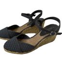 Ralph Lauren Lauren  Capricia Women's Slate Blue Espadrille Wedge Sandals Size 7B Photo 1