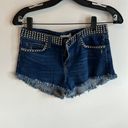 L'Agence L’Agence Zoe Studded Denim Shorts Photo 2