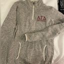 Charles River Apparel Alpha Gamma Delta Charles River Knit Quarter Zip Photo 0