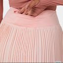 Halara In My Feels Everyday 2-in-1 Pleated Side Pocket Tennis Skirt Pink Size XL Photo 2