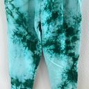 frankie's bikinis  Aiden Green Tie Dye Sweat Pants Medium Photo 2