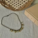 American Vintage Vintage “Saratoga” Brown Drop Bead Necklace Bohemian Tan Cream Gray Neutral Photo 5