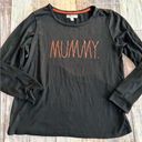 Rae Dunn ‎ Mummy soft stretchy top size L Photo 0