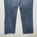 St. John  Sport Women 8 Medium Wash Denim Straight Cut Jeans Stretch High Waisted Photo 6