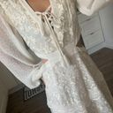 Alexis Nwt  x Target Cream Lace Cutout Long Sleeved Midi Collection Dress Photo 2