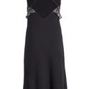 Lee NWT Dion  Bandana Bias Slip Midi in Black Tank Dress US 0 / AU 4 $750 Photo 2