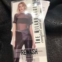 REWASH Women’s black  leggings. Looks like faux leather almost. Photo 1