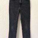 Abercrombie & Fitch Ankle Straight Ultra High Rise Jeans in Washed Black Size 27 Photo 1