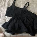 Aerie Black Set Skirt And Top Photo 0