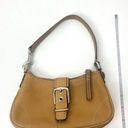 Coach Tan Genuine Leather Mini Shoulder bag Purse Soho hobo Vintage Y2k Photo 14