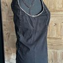 Idyllwind IDYLLWILD Women’s Knit Tank Medium Black Sleeveless Top Boho Western Photo 3