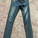 GRACE IN LA  Skinny Jeans Womens Denim Dark Wash Low Size 26 Photo 0