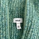 Aerie Cropped Green Polo Sweater Photo 3