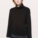 Lululemon  City Trek Turtleneck Black Merino Wool | 8 Photo 0