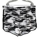 Cacique Swim by  Swim Shorts 20 Black White Built in Brief Pockets Photo 8