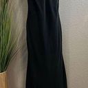 Onyx  night black sleek, formal gown, size 14 Photo 0