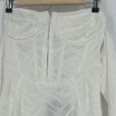 Pretty Little Thing NEW  White Off The Shoulder Bodycon Dress Long Sleeve Sz 8 Photo 2