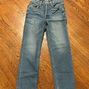 RE/DONE Redone Stovepipe High Waisted Jeans in Clean Dusk Photo 1