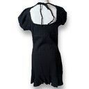 Free People NWT  Free Est Endless Summer Elle Mini Dress in Black Sz. Mediunm Photo 6