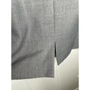 Tahari  Gray Straight Pencil Skirt Plus Size 16 Minimalist Office Work Photo 4