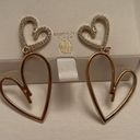 House of Harlow NWT  double heart earrings Photo 10