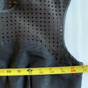 J.Crew  | Black Perforated A-line cocktail dress sz 6 Photo 5