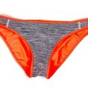 Lululemon  Athletica | Neon Orange Reversible Gray Bikini Bottoms 6 Photo 0