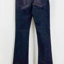 Paper Denim & Cloth  Blue Dark Wash Flare Leg Jeans Photo 5