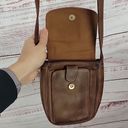 Krass&co Vintage G. H. Bass &  Brown Genuine Leather Mini Crossbody Bag Women's Purse Photo 6