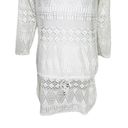 Ralph Lauren  Crochet Drawstring Swim Bathing Suit Cover Up Small White Size S Photo 2