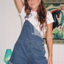 Princess Polly Kacey Overalls in Blue Denim Photo 0