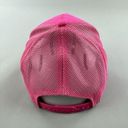 Bass Pro Shops  Hat Cap Camp Snapback Trucker Mesh Fish Outdoor Pink Ladies GUC Photo 3