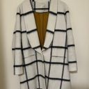 Anthropologie Elevenses Checkered Coat Photo 0