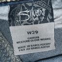 Silver Jeans Capris Suki Womens Jeans Faded Dark Wash Size 29 Photo 6