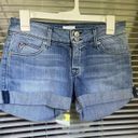 Hudson Jeans Hudson Croxley Mid Thigh Shorts Denim Size 25 Photo 7