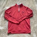 Peter Millar  Crown Sport The Greenbrier Classic Red Long Sleeve Quarter Zip Photo 0