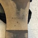 Rothy's Rothy’s Black Triple Band Sandals Size 8 Photo 3