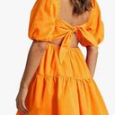 Orange Game Day Dress Photo 1