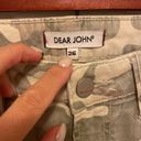 Dear John  Gisele high waisted skinny sz 26 light camo very stretchy Photo 6