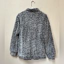 Weatherproof  Vintage Women’s Grey Sherpa Faux Fur Pullover Fall Jacket Sz Large Photo 5