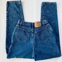 Levi's Vintage 80s  Rare Dark Stone Wash High Waist Mom Jean Photo 2