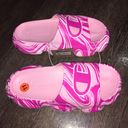 Champion NEW  Women’s Size 11 Pink Meloso Squish Swirl Sandals Photo 1