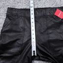 Spanx  Leather Like Jogger Size Medium Black High Rise Faux 20283R Pull On Photo 10