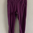 Luna We Wander Compression  7/8 Pocket Performance Legging Purple Photo 2