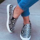 Soda Snake Print Slip On Sneaker Photo 0