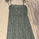 Green / White Floral Sundress Size M Photo 0