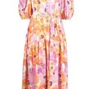 NICHOLAS celie floral dress midi Size 12 Photo 14