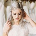 Daisy NEW crystal wedding/bridal hair vine/ vine Photo 3